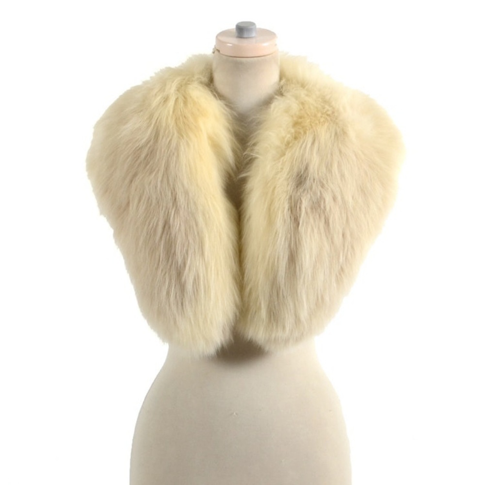Genuine Thick Fox Fur Collar